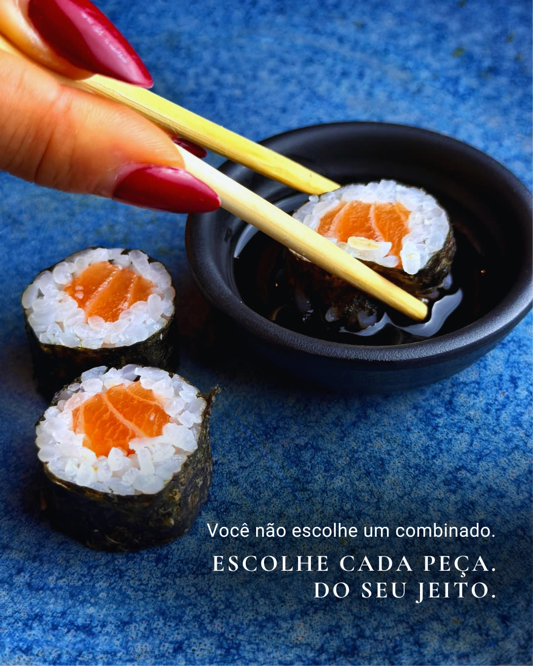 Maki de salmão
